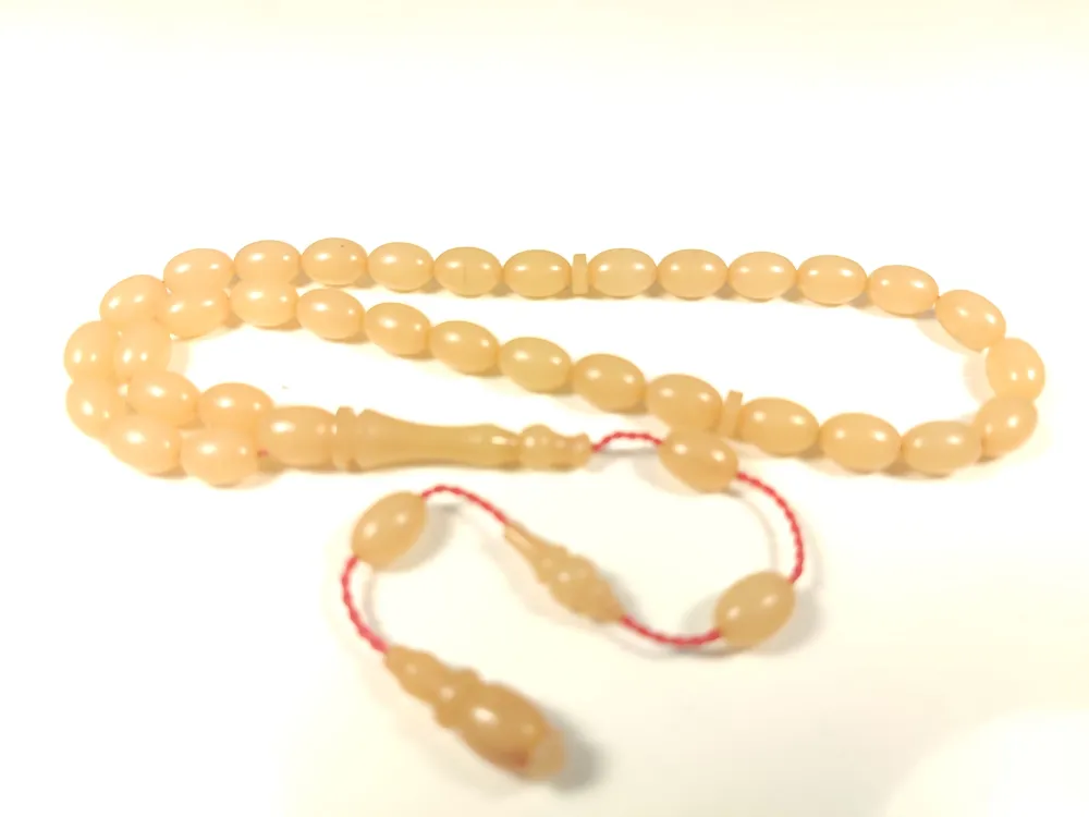 Abdullah Başkale Usta Eseri̇ Bi̇lek Boy Çi̇ft Zımpara Çi̇ft Ci̇la Sıkma Kehri̇bar küçük resim 3