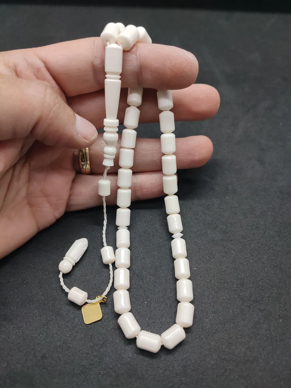 İskeçeli̇ Cemi̇l Usta Eseri̇ Çi̇ft Zımpara Çi̇ft Ci̇la  Deve Kemi̇ği̇ küçük resim 5