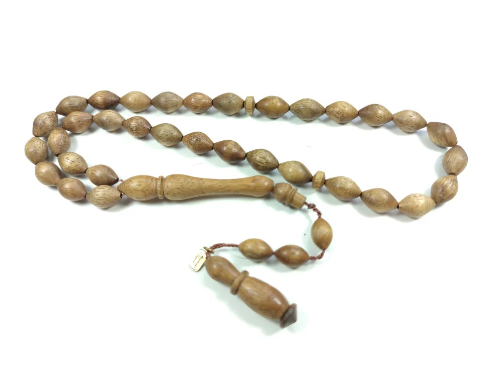 Hali̇l Hi̇lmi̇ Usta İşi̇ İmzalı Mühürlü Masaccar Abanoz küçük resim 3