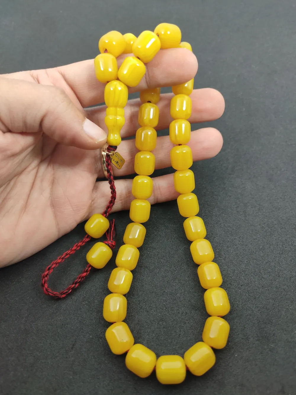 Osama Omari̇ İmzalı Eski̇ Usul Havşalı Horoz İmame 50 Yaşında Alman Faturan küçük resim 4