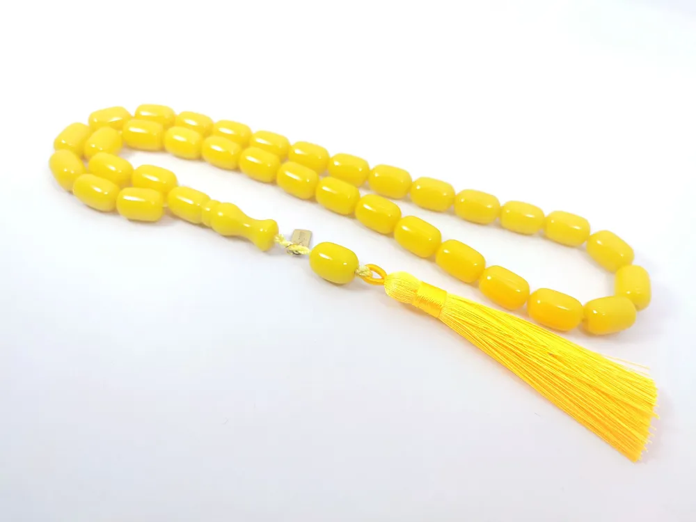 Ebu Zeyn Usta Eseri̇ İmzalı İri̇ Boy Sıkma Kehri̇bar