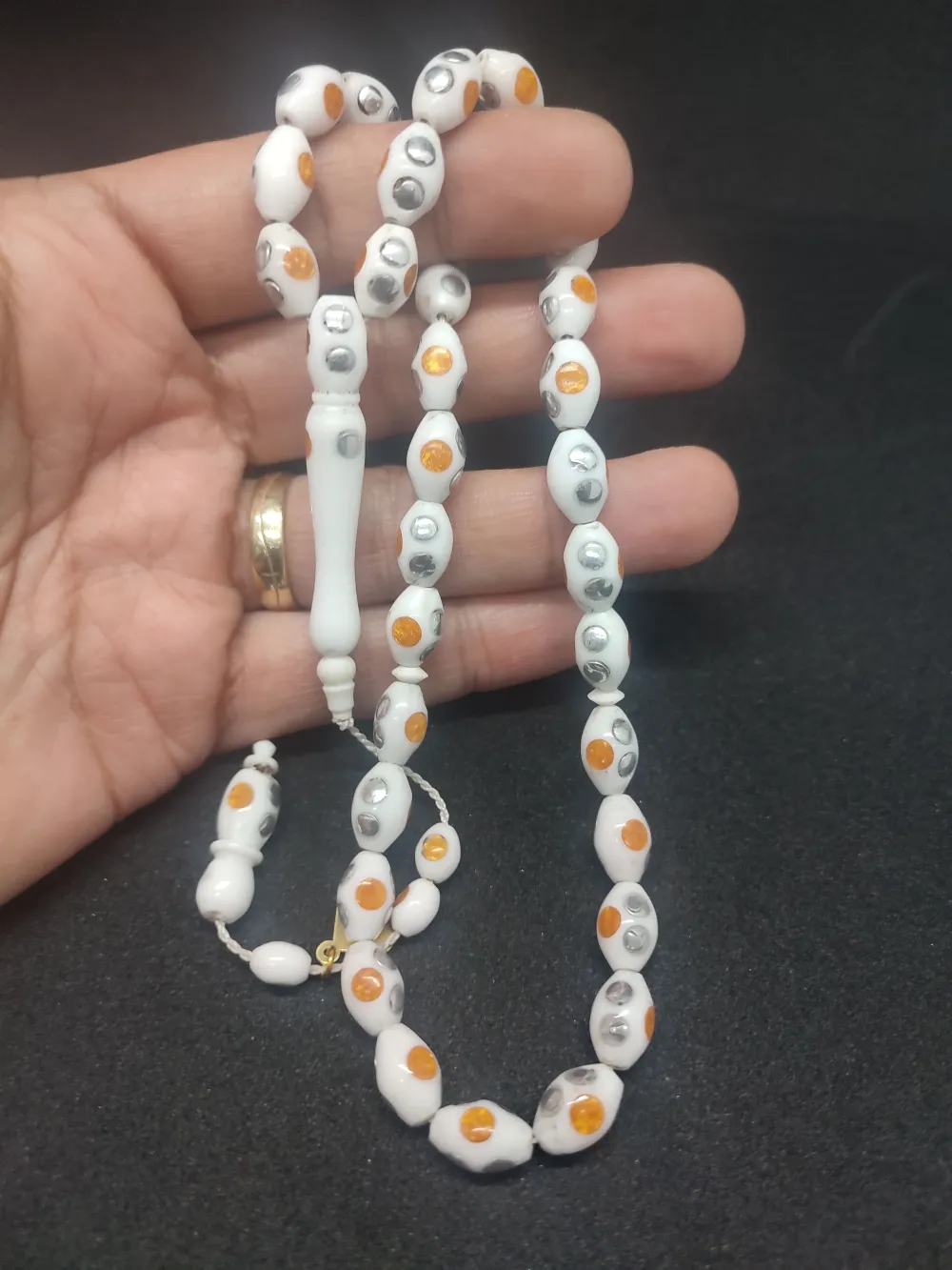 İskeçeli̇ Cemi̇l Usta Eseri̇ İşlemeli̇ Naturel Deve Kemi̇ği̇ küçük resim 5