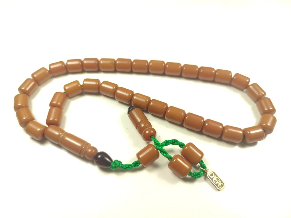 Muhammed Dabbas Usta İşi̇ İmzalı Sıkma Kehri̇bar küçük resim 3