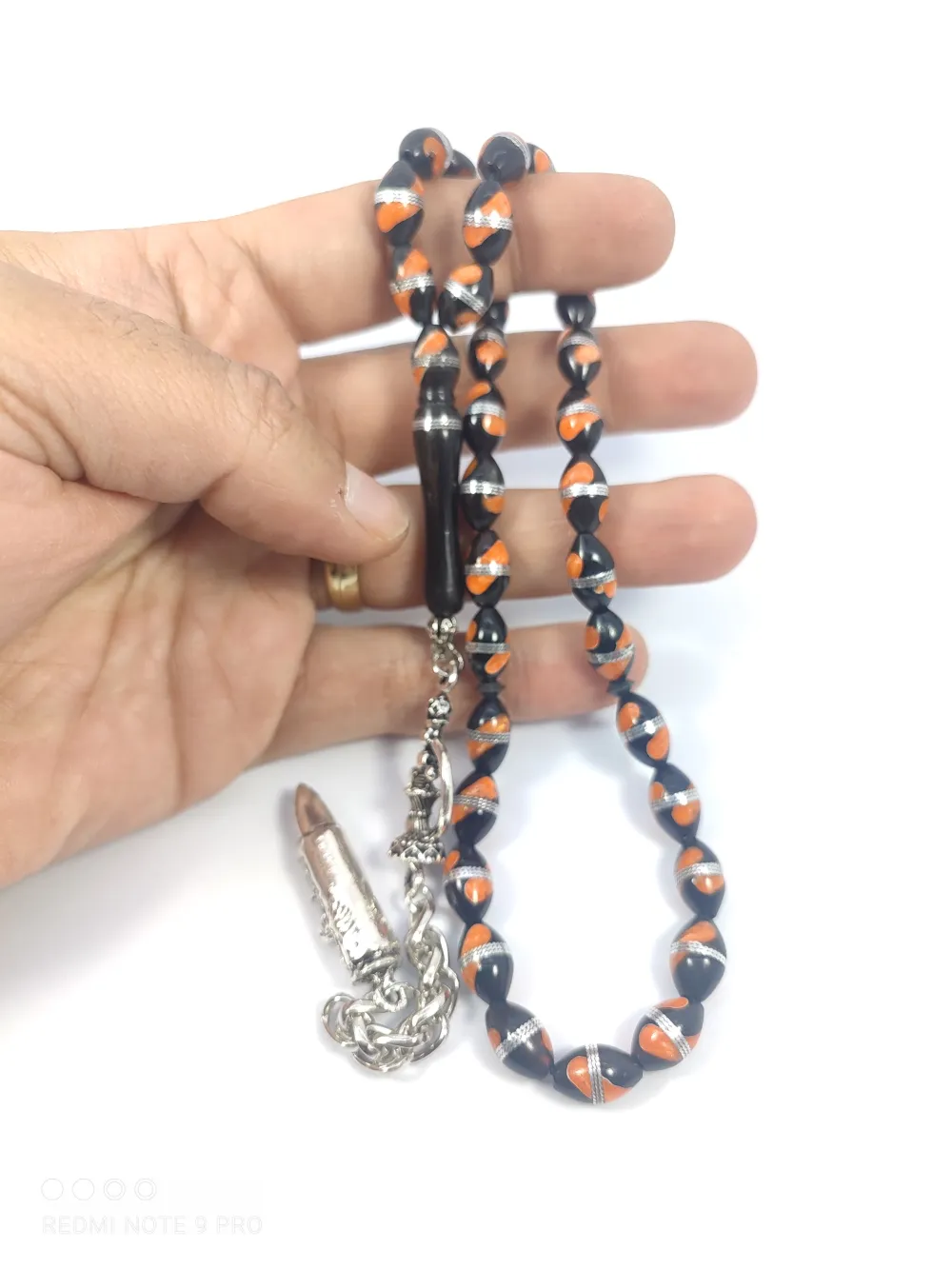 Şevket Alkan Usta Eseri̇ Mi̇neli̇ Gümüş Sarmal Kuka küçük resim 4