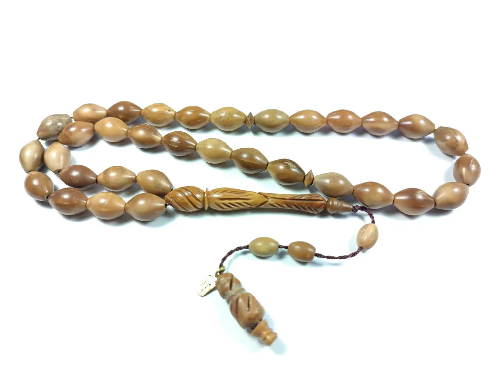 Hali̇l Hi̇lmi̇  Usta İşi̇ İmzalı İmame Hi̇tame Kalem Oyma Naturel Kuka küçük resim 2