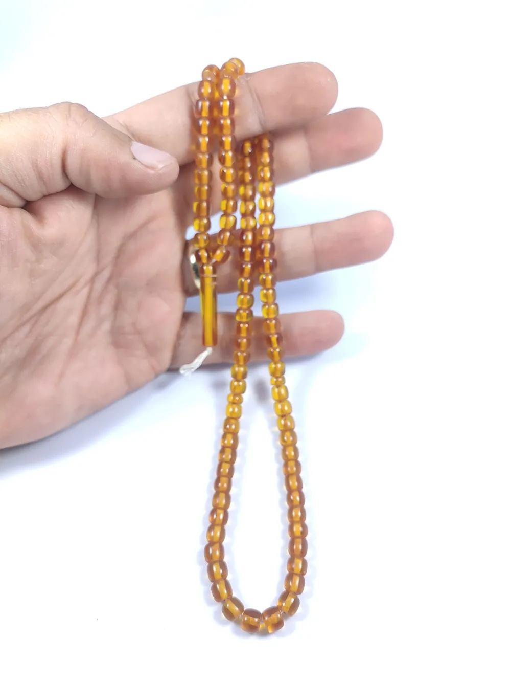 Zenne Boy (Küçük Boy) Eski̇ İran Necef Bağa Namaz Tesbi̇hi̇ küçük resim 5