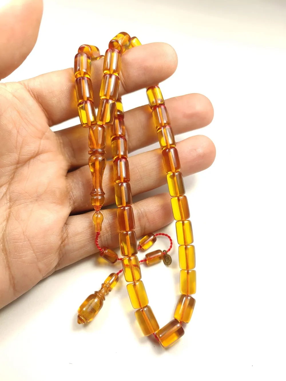 Erkan Çubukçu Usta Eseri̇ İmzalı Kondüsyon Hari̇kası Sıkma Kehri̇bar küçük resim 4