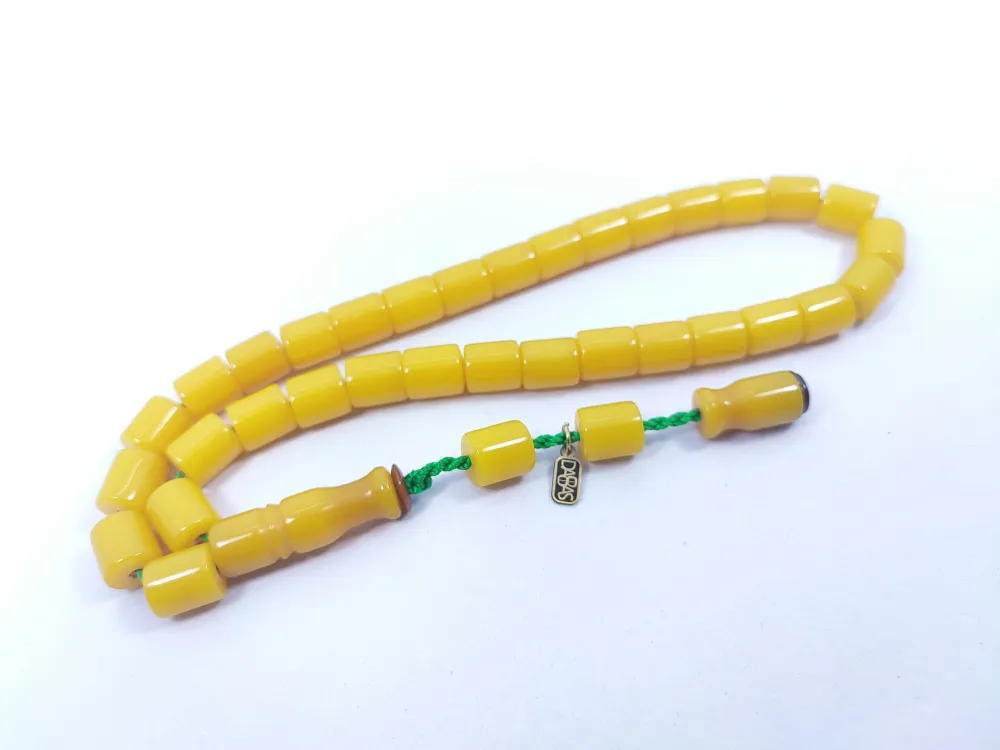 Muhammed Dabbas Usta Eseri̇ Osmanlı Torunu (Osmanlıya En Yakın) Sıkma Kehri̇bar küçük resim 3