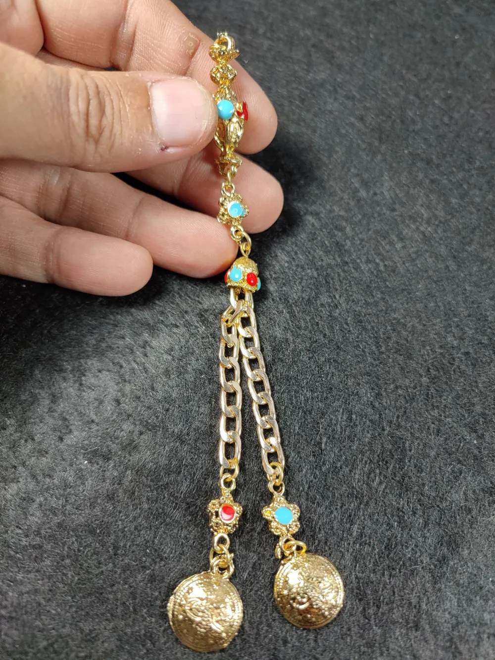 Alman Gümüş Tesbi̇h Püskülü küçük resim 3