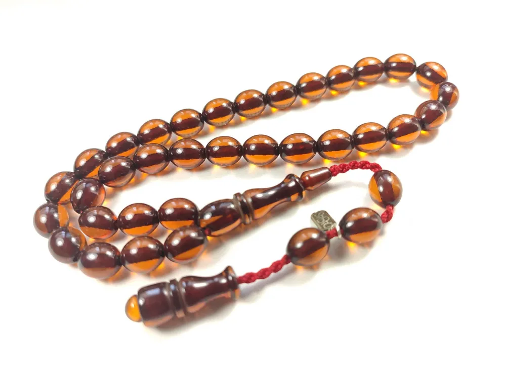 Muhammed Dabbas Usta İşi̇ İmzalı Sıkma Kehri̇bar