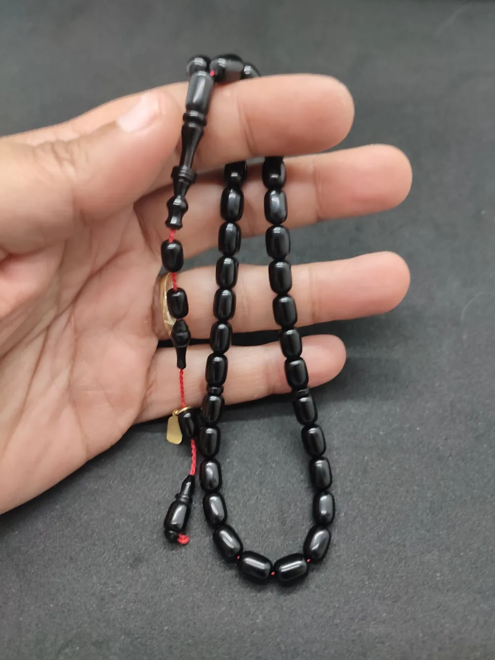 Furkan Gül Usta Eseri̇ El Boy İmame Halkalı Sıkma Kehri̇bar küçük resim 5