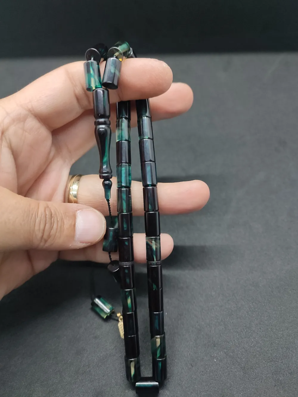 Uğur Şener Usta Eseri̇ 0.6 Şeffaf Deli̇m Çi̇ft Kat Ci̇lalı Ok Gi̇bi̇ Sıkma Kehri̇bar