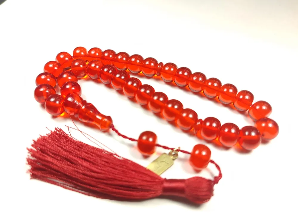 Ebu Zeyn Usta İşi̇ İmzalı Mühürlü Ateş Kehri̇bar küçük resim 3