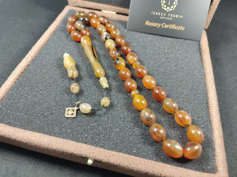 Vıp Kutulu 38 Gr Hakan Kaya Usta Eseri̇ Nadi̇r Tür  Gergedan Boynuzu küçük resim 3