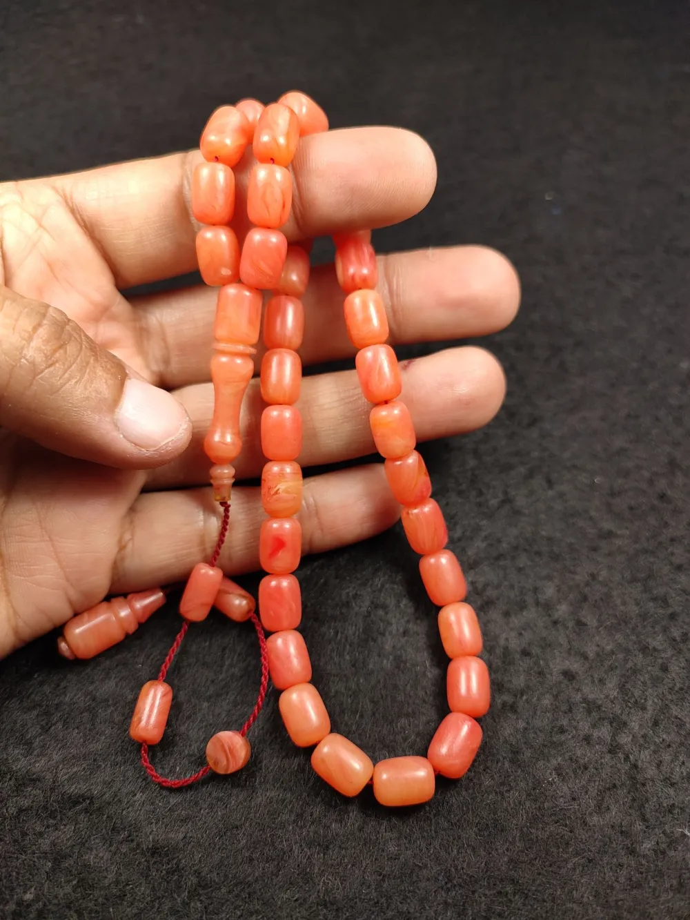 Aki̇f Karasapan Usta Eseri̇ İmzalı Kondüsyon Hari̇kası Sıkma Kehri̇bar küçük resim 5