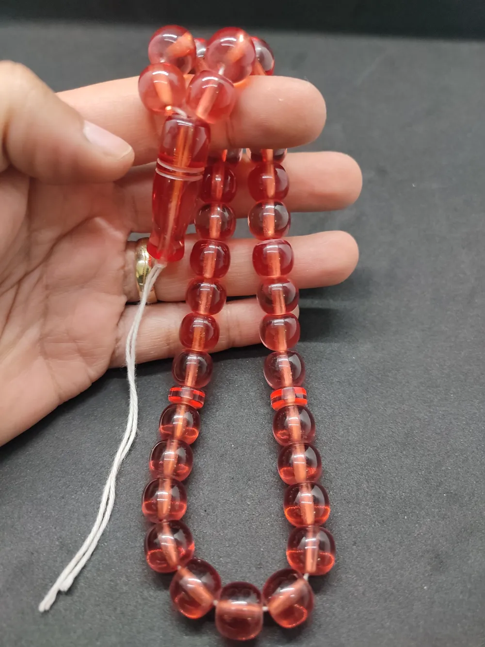 Başka Yerde Yok!!! Kelle Boy 43.82 Gr. Şeffaf Eski̇ Afgan Necef Baga küçük resim 4