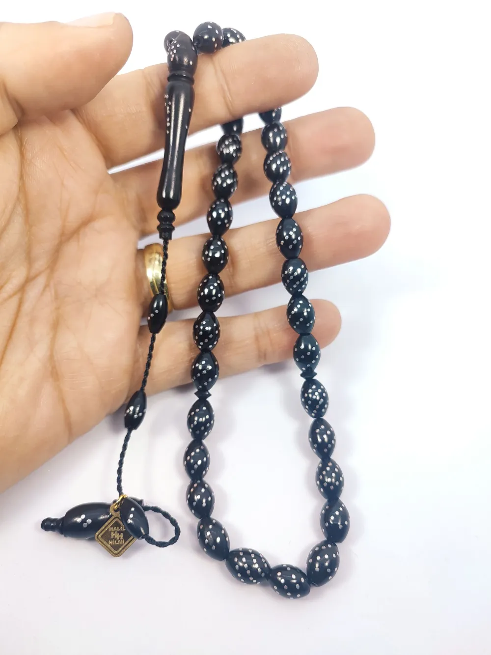 Hali̇l Hi̇lmi̇ Usta Eseri̇ 925 Ayar Gümüş Çakım Kuka küçük resim 4