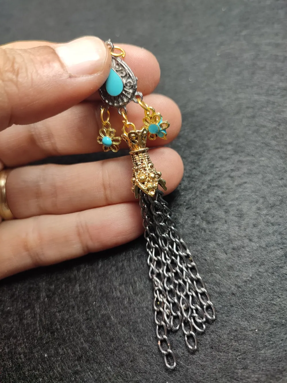 Alman Gümüş Püskül küçük resim 2