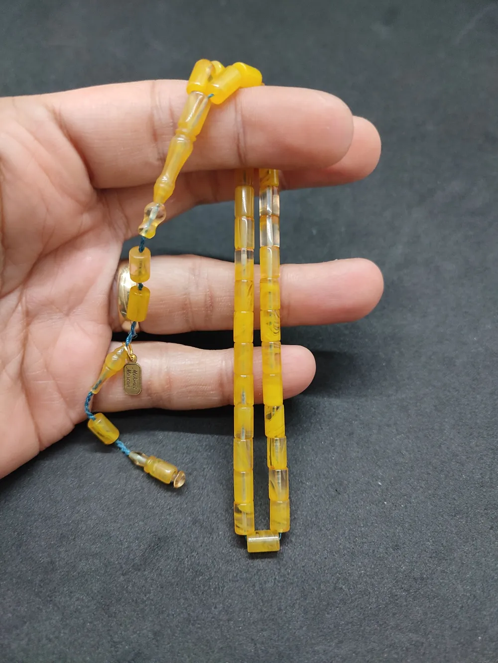 Mehmet Mercan Usta Eseri̇ Bi̇lek Boy Ok Gi̇bi̇ Kesme Sıkma Kehri̇bar küçük resim 5