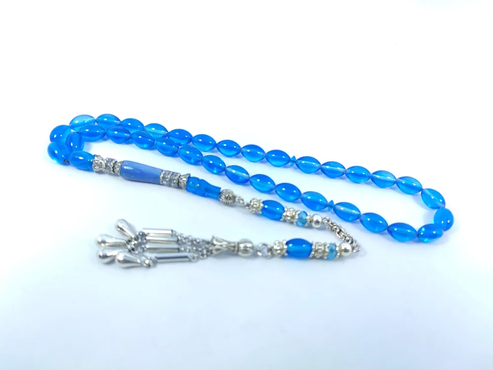 Şevket Alkan Usta Eseri̇ Gümüş Nakkaş İşlemeli̇ Zar  Kehri̇bar