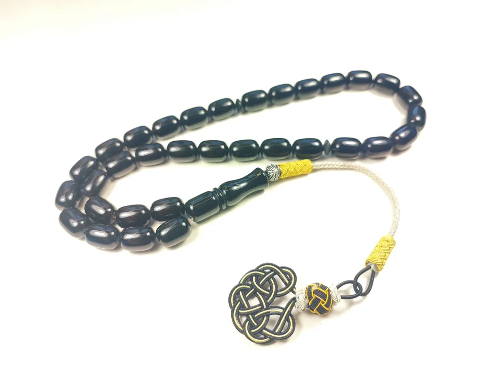 Şevket Alkan Usta Eseri̇ Trabzon Kazazi̇ye Püsküllü Objeden Sıkma Kehri̇bar