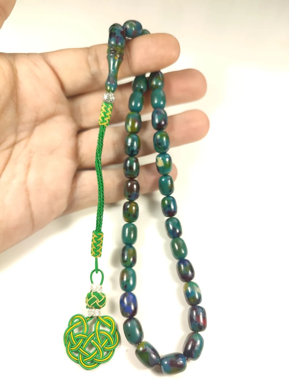 Şevket Alkan Usta Eseri̇ Trabzon Kazazi̇ye Püsküllü Objeden Sıkma Kehri̇bar küçük resim 4