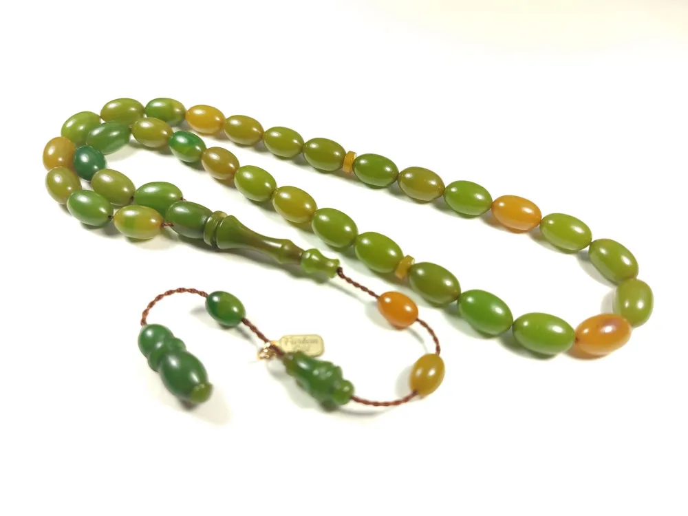 Furkan Gül Usta İşi̇ İmzalı Mühürlü  Sıkma Kehri̇bar küçük resim 2