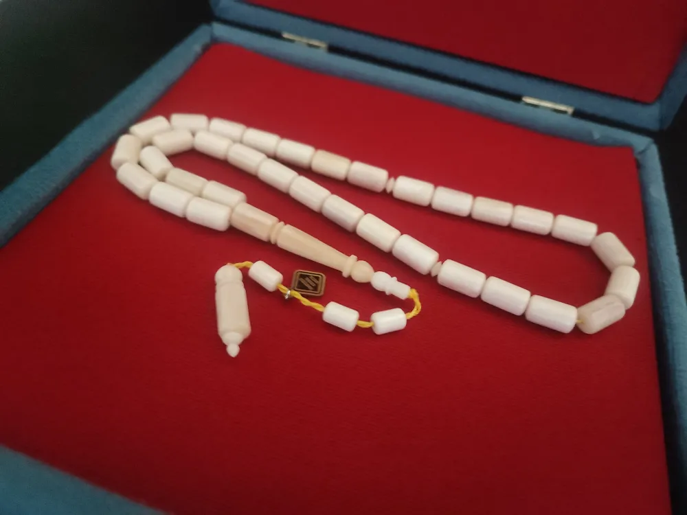 Başka Yerde Yok!!!İskeçeli̇ Cemi̇l Usta Eseri̇ 32.09 Gr. Zürafa Kemi̇ği̇ küçük resim 3