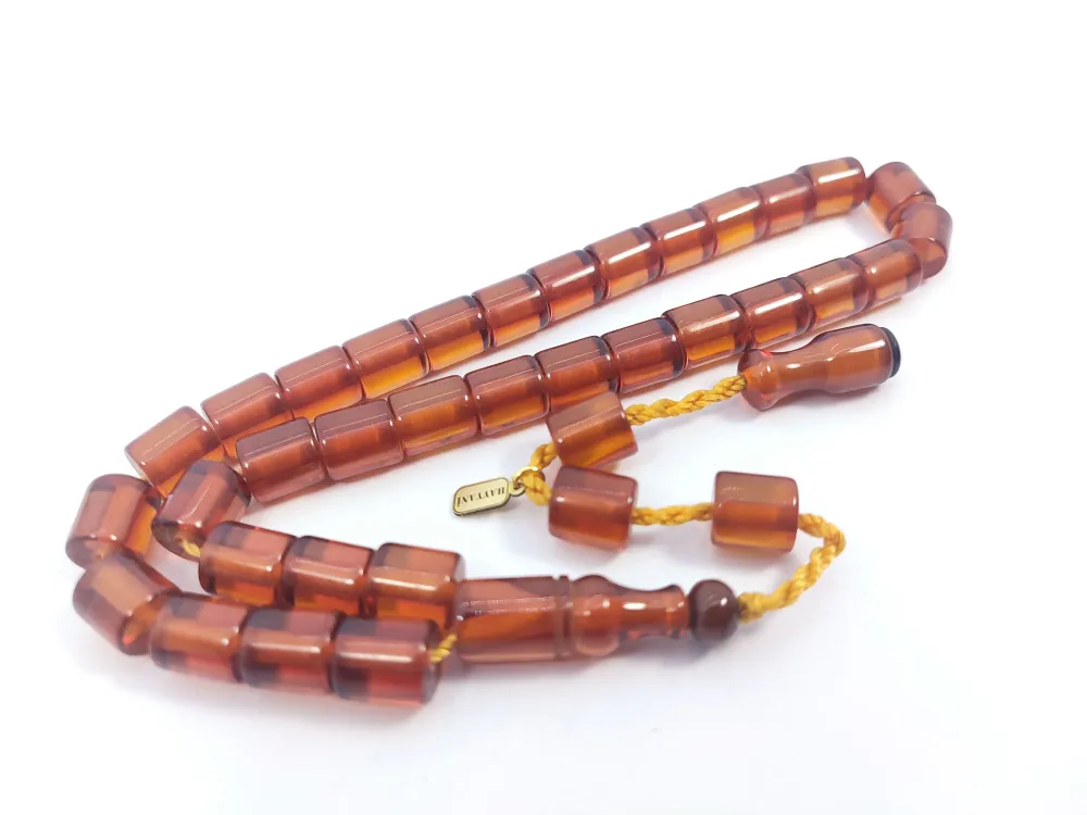 Hayyani̇ Usta Eseri̇ İmzalı Mühürlü Dönem Osmanlısı Ateş-İ Kehri̇bar küçük resim 3