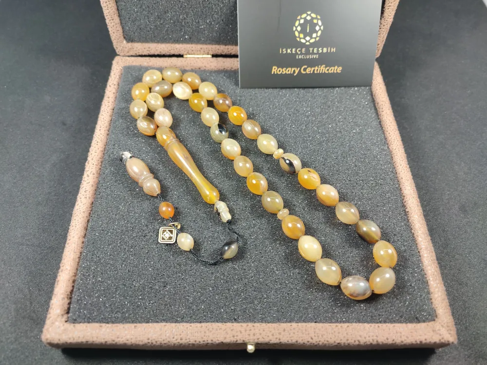 Vıp Kutulu 38 Gr Hakan Kaya Usta Eseri̇ Nadi̇r Tür  Gergedan Boynuzu