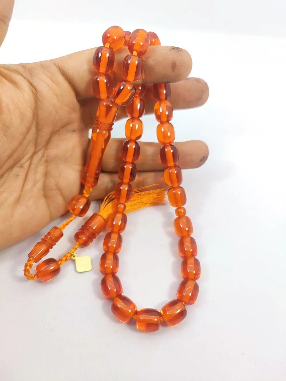 Junai̇d Hasan Usta Eseri̇ Eski̇ Usul 12 Kat İpe Di̇zi̇li̇ Çi̇ft Zımpara Ci̇ft Ci̇la Necef küçük resim 4