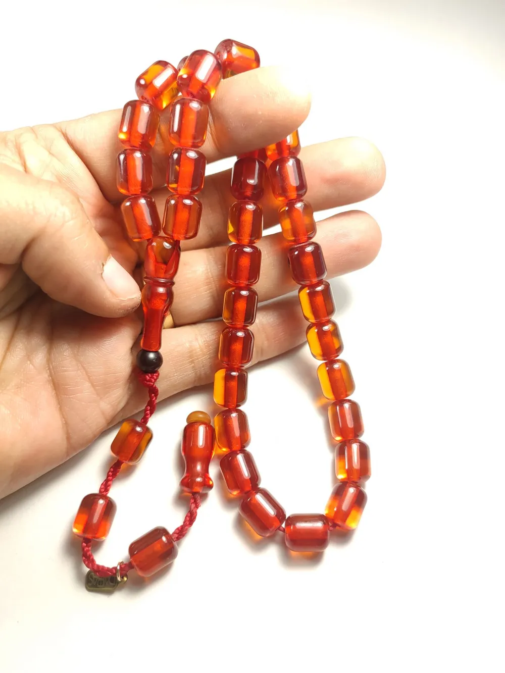 Muhammed Dabbas Usta İşi̇ İmzalı Ateş-İ Kehri̇bar küçük resim 4