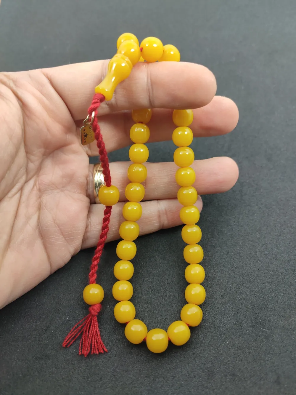 Osama Omari̇ İmzalı Eski̇ Usul Havşalı Horoz İmame 50 Yaşında Alman Faturan küçük resim 4