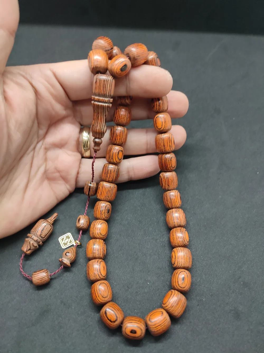 Hali̇l Hi̇lmi̇ Usta Eseri̇ Nadi̇r Tür Büyük Boy Doğal Kafur Ağacı küçük resim 4