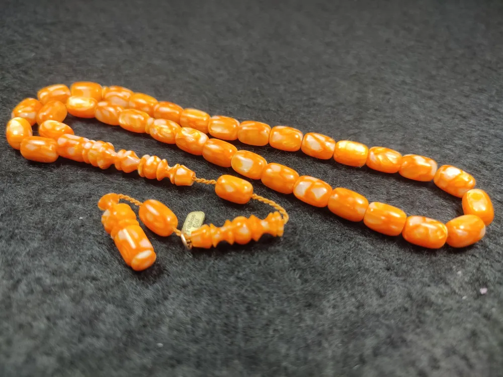 Furkan Gül Usta Eseri̇ İmzalı  Fransız  Galali̇t küçük resim 2