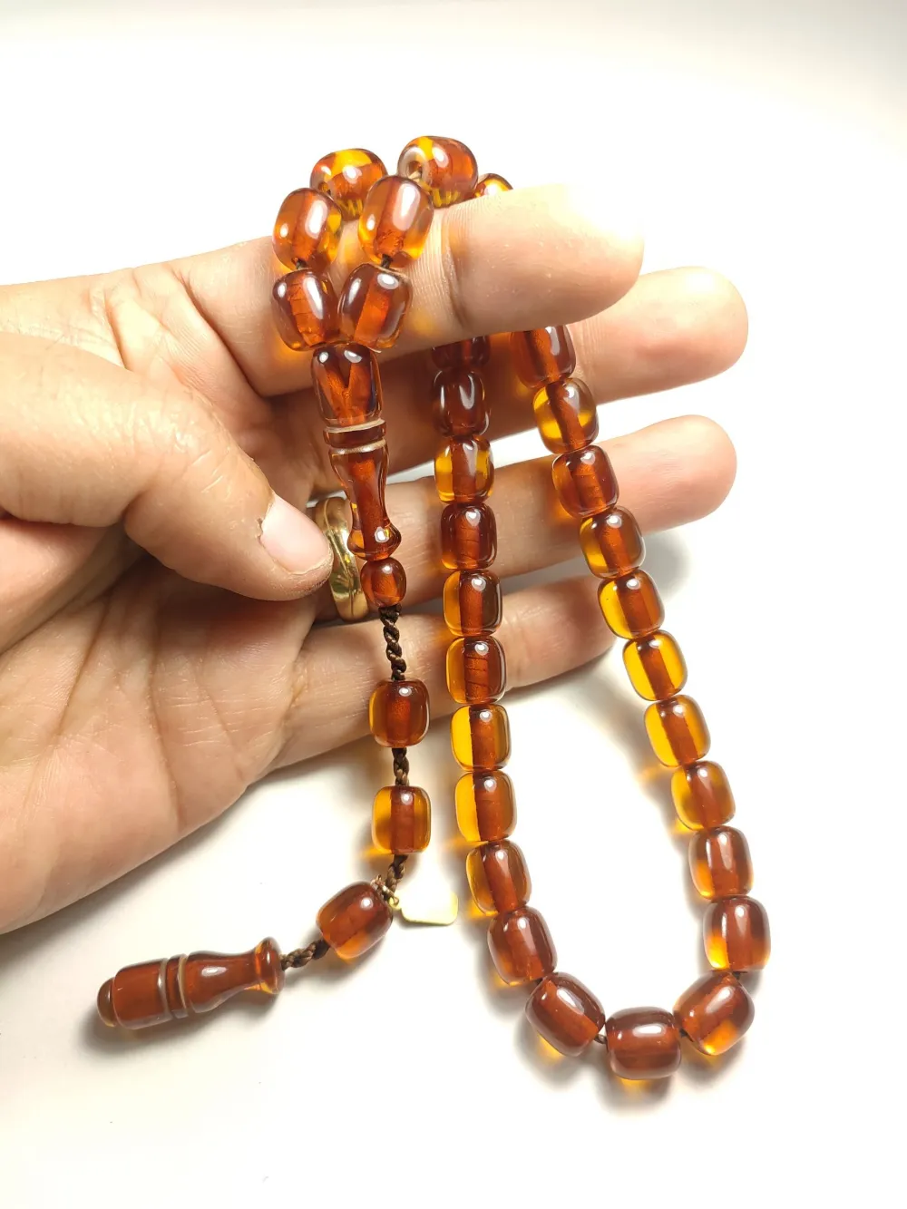 Muhammed Dabbas Usta İşi̇ İmzalı Ateş-İ Kehri̇bar küçük resim 4