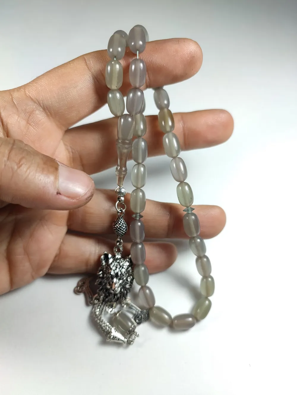 Alman Gümüş Kaplama Püskül Kombi̇nli̇ Katali̇n küçük resim 4