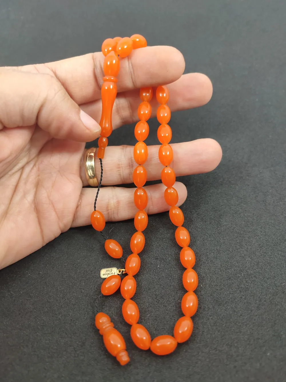 Furkan Gül Usta Eseri̇ 0.6 Şeffaf Deli̇m Çi̇ft Kat Ci̇lalı Bakali̇t küçük resim 5