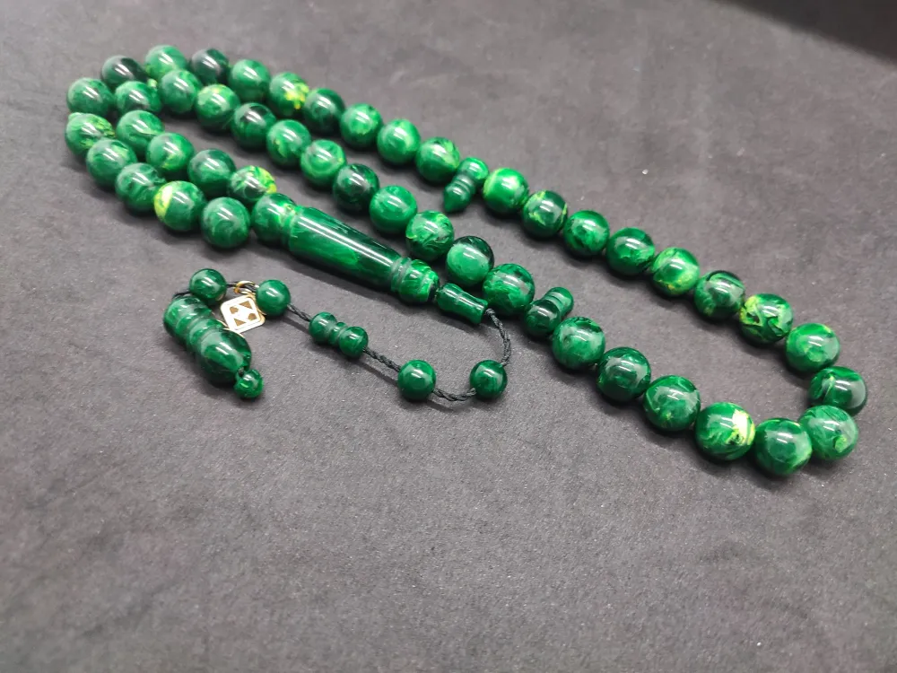 Başka Yerde Yok!Junai̇d Hasan Usta Eseri̇ 45 Habbe İri̇ Boy Eski̇ Obejden Katali̇n