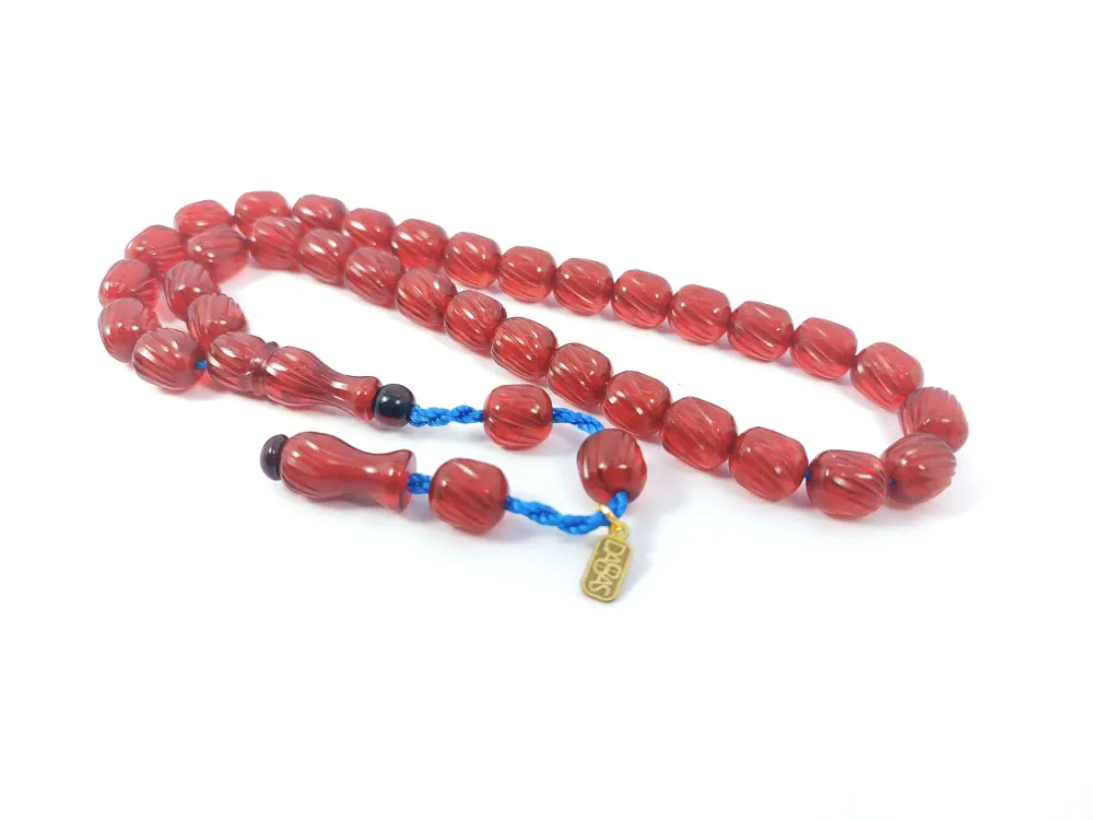 Muhammed Dabbas Usta İşi̇ İmzalı Kalem Oyma Ateş-İ Kehri̇bar