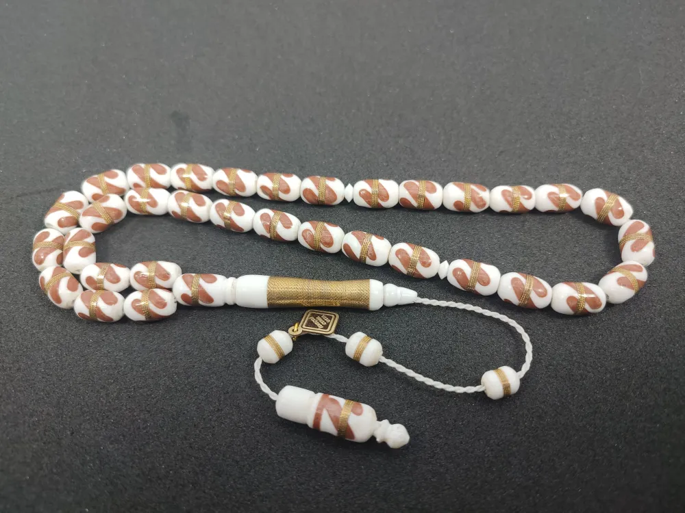 İskeçeli̇ Cemi̇l Usta İşi̇mi̇neli̇ Gümüş Sarmal Deve Kemi̇ği̇ küçük resim 3