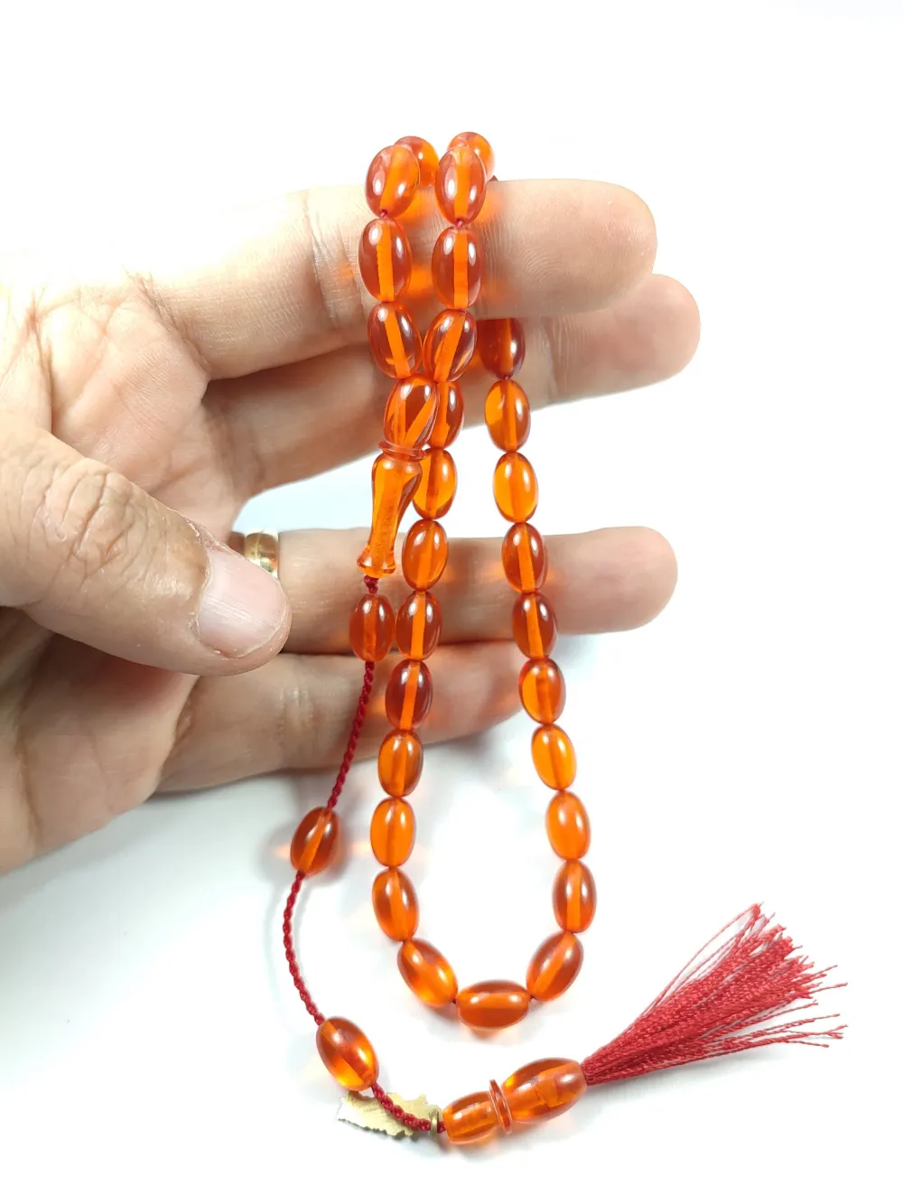 Ebu Zeyn Usta İşi̇ İmzalı Mühürlü Zar Kehri̇bar küçük resim 4