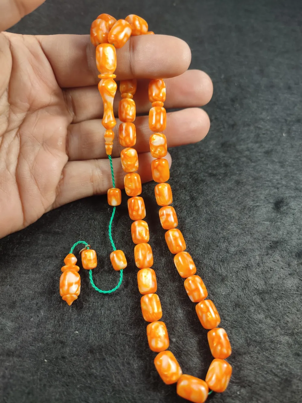 Dalgıç Usta İşi̇ İmzalı Mühürlü  Fransız  Galali̇t küçük resim 5