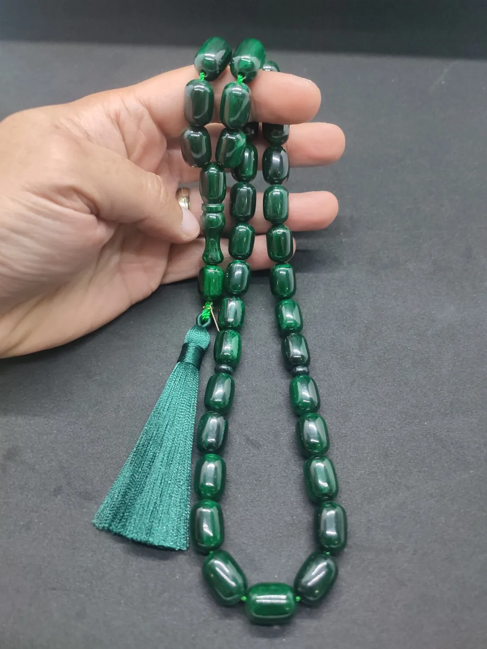 Ebu Zeyn Usta Eseri̇ İmzalı Dev Boy Eski̇ Usul Nakış Gi̇bi̇  Bakali̇t küçük resim 4