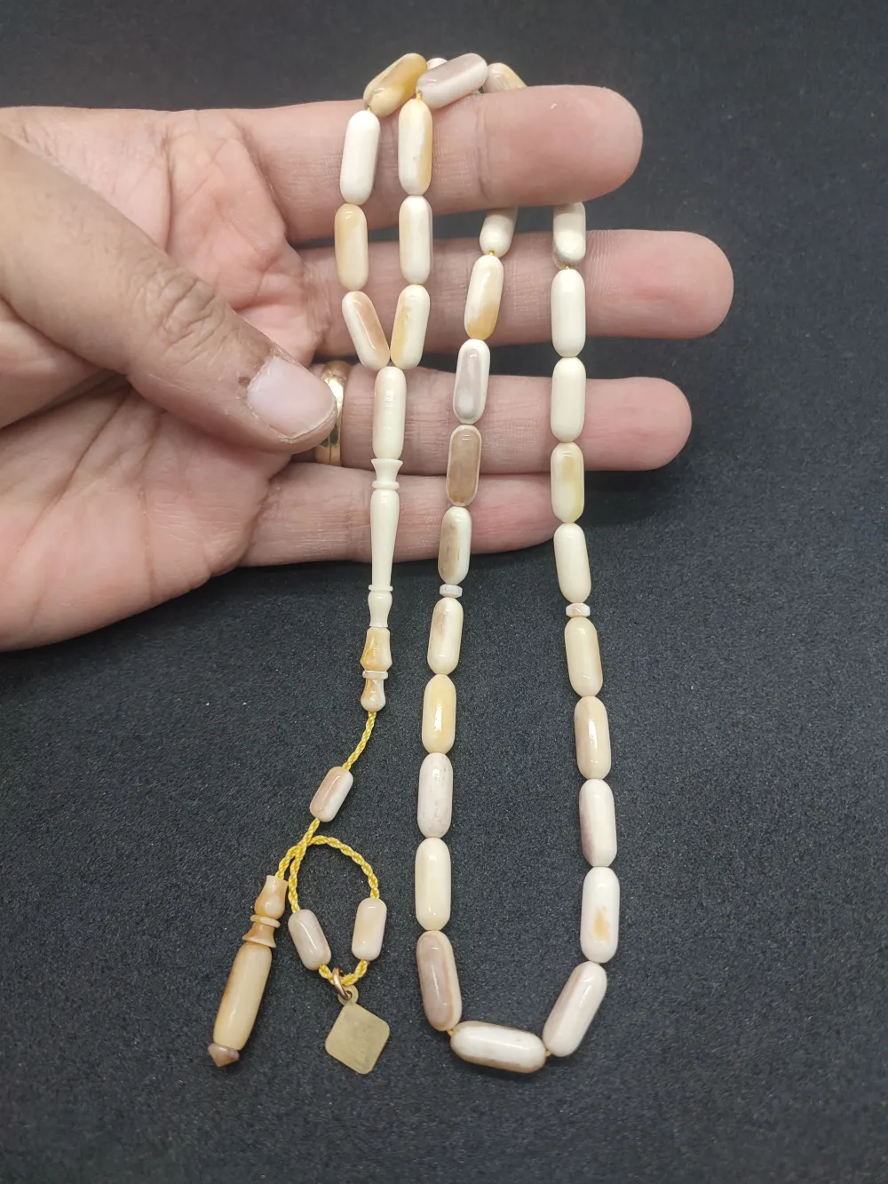 İskeçeli̇ Cemi̇l Usta İşi̇ 24.25 Gr Kendi̇ne Has Dokusu Ve Kokulu Deve Kuşu Kemi̇ği̇ küçük resim 4