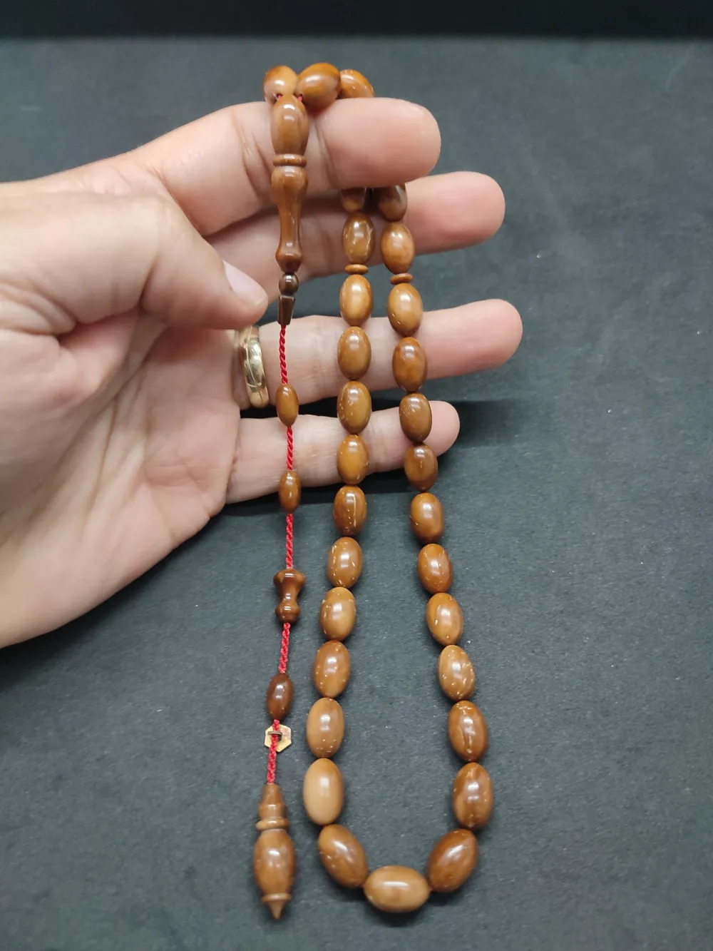 Efsane Usta Muhammed Gazyağcı Eseri̇ 0.7 Mm Deli̇m Eski̇ Naturel Kuka küçük resim 5