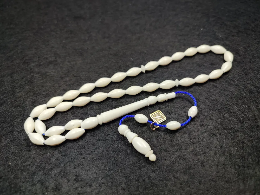 İskeçeli̇ Cemi̇l Usta İşi̇ İmzalı Sülün İmame   Deve Kemi̇ği̇