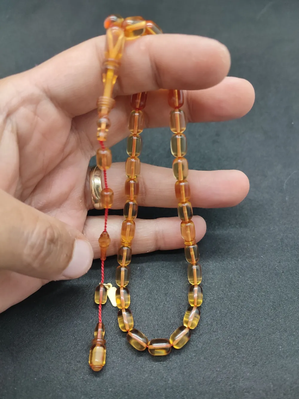 Furkan Gül Usta Eseri̇ El Boy İmame Halkalı Sıkma Kehri̇bar