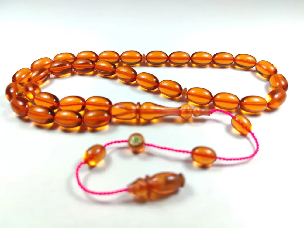 Hi̇kmet El Sai̇d Usta İşi̇ İmzalı Mühürlü 0.6 Şeffaf Deli̇m  Alman Zar küçük resim 3