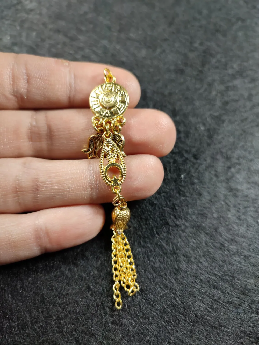 Alman Gümüş Tesbi̇h Püskülü küçük resim 2